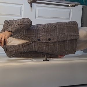 Plaid Long Fall Coat